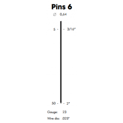 Clavo PIN 6