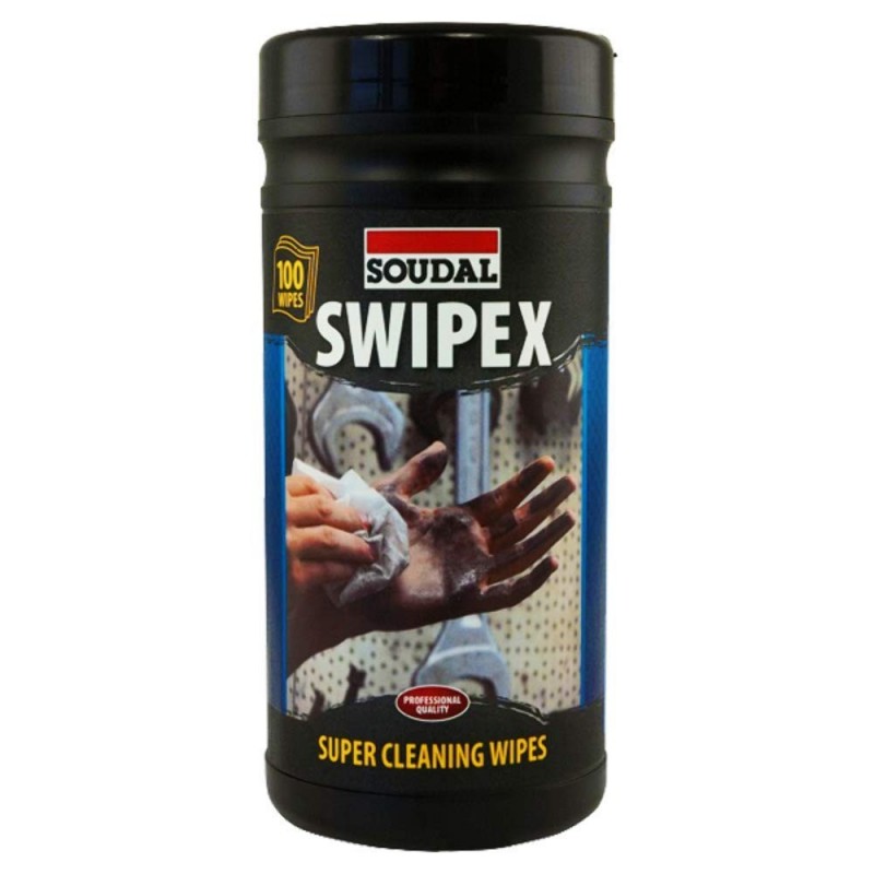 100 Toallitas Limpiadoras Swipex - Soudal