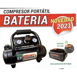 Compresor Portátil de Bateria EZ 4 Battery - Ez-Fasten