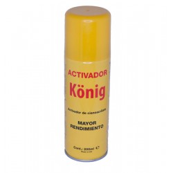 Spray Activador de Cianoacrilato 200 ml - König