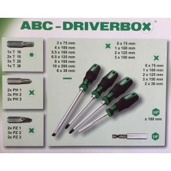 Caja de desatornilladores ABC Driverbox